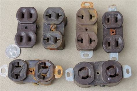 antique electrical outlet box|old electrical outlets.